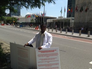 Activist demands end to corruption