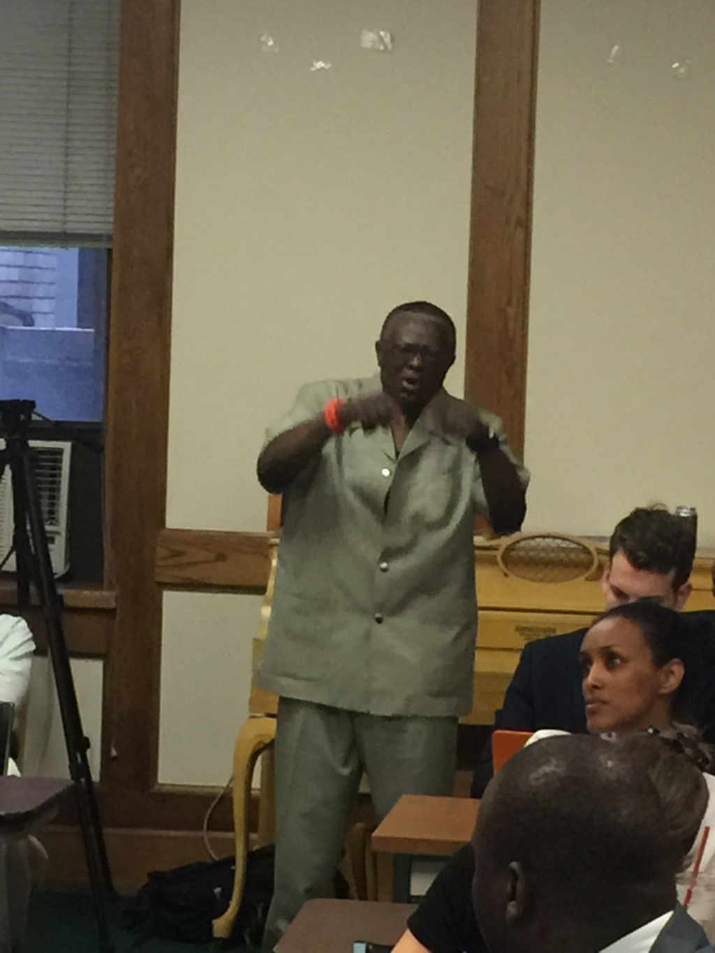 CMPI Dialogue with Dr. Joseph Chilengi, Chairperson – Political Affairs of ECOSOC at the African Union and Zambian diplomat, 2017